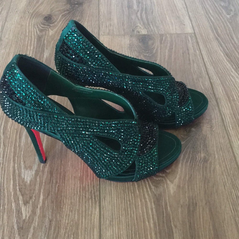 Suecomma Bonnie rhinestone heel Size 41 Never Worn